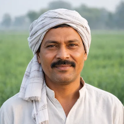 Vikram Singh, farmer from Neoria